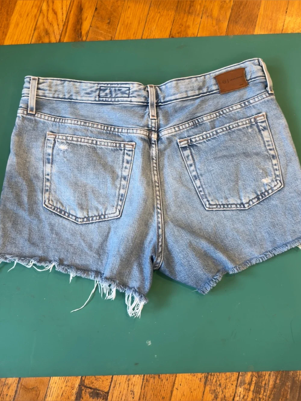 AG Hailey High Waist Cut-Off Denim Shorts Size 32